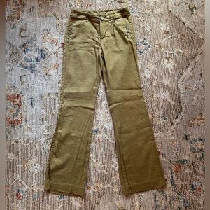 CAbi Khaki Green Trousers